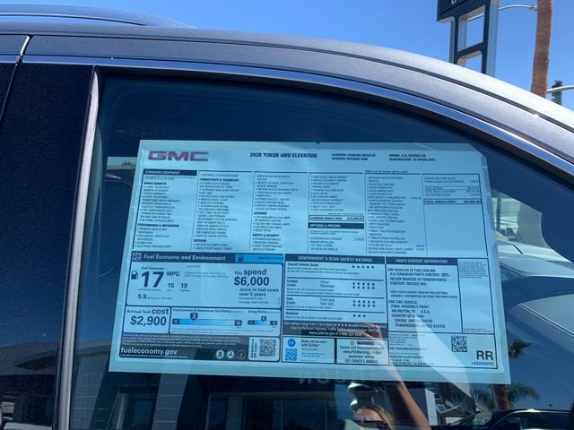 2026 GMC Yukon Elevation