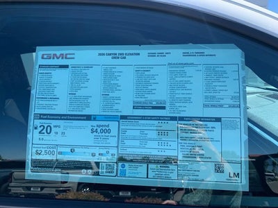 2026 GMC Canyon Elevation