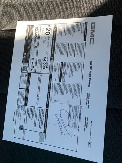2026 GMC Sierra 1500 Pro