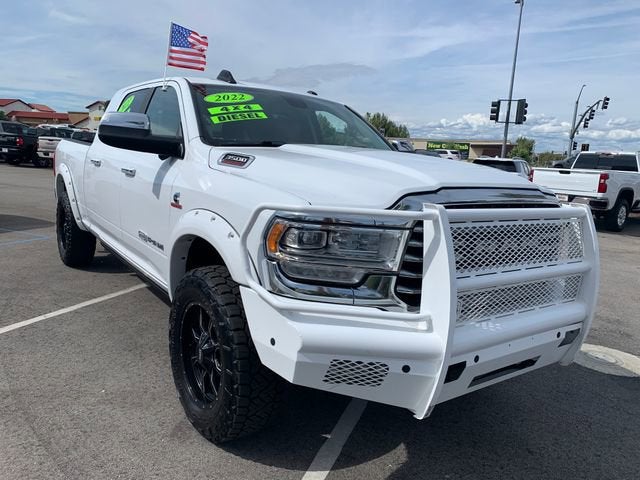 2022 RAM 3500 Limited Longhorn Mega Cab 4x4 6'4" Box
