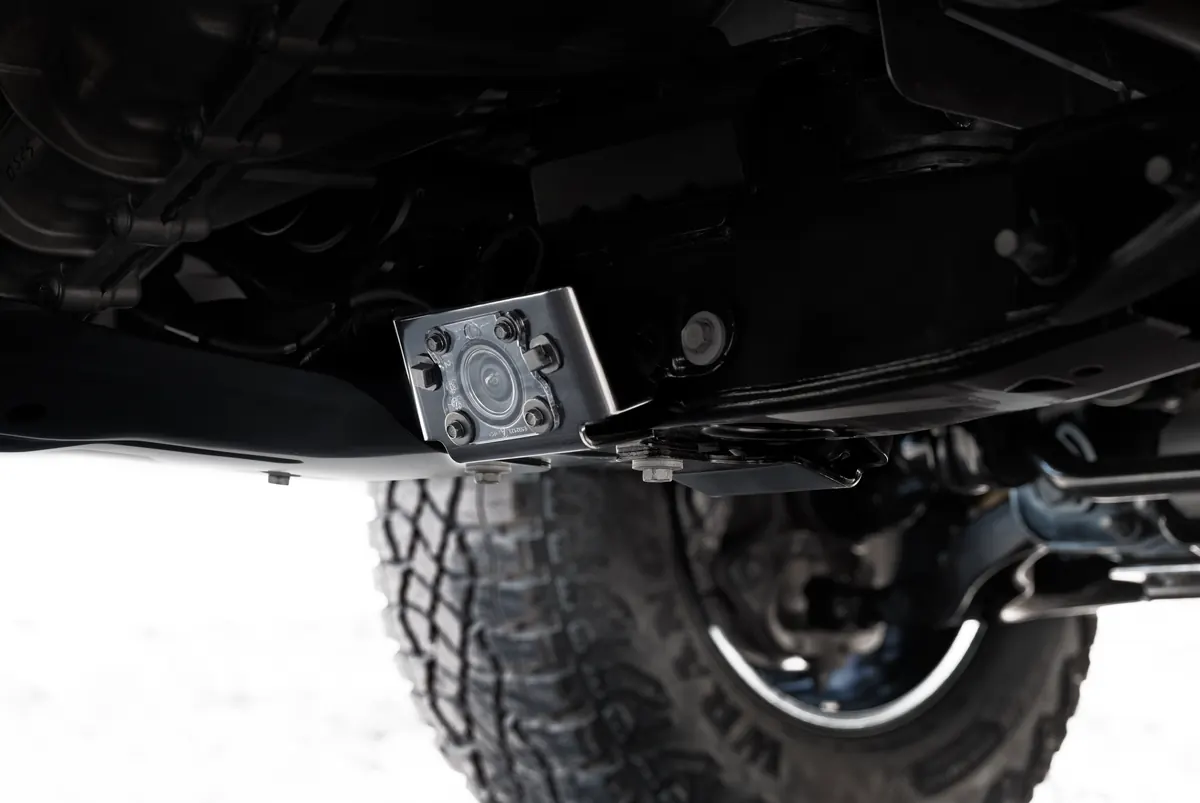 2026 GMC Canyon underbody camera at Borjon Auto Center in PASO ROBLES CA