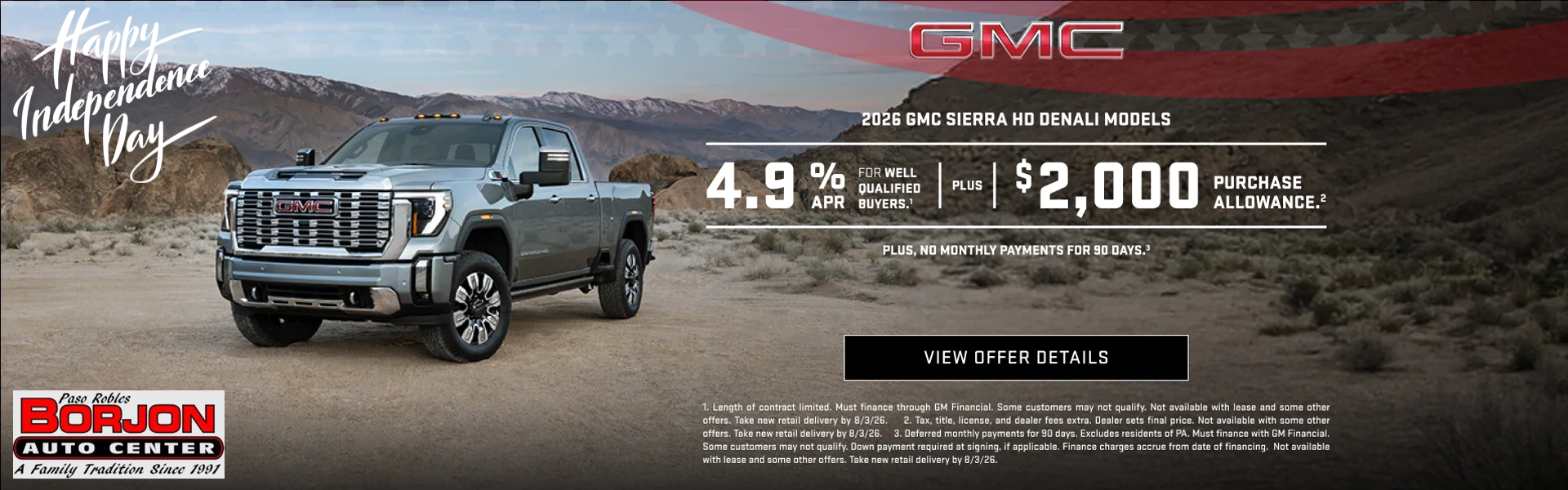 4.9% APR for well-qualified buyers.1Plus, $2,000 PURCHASE AL