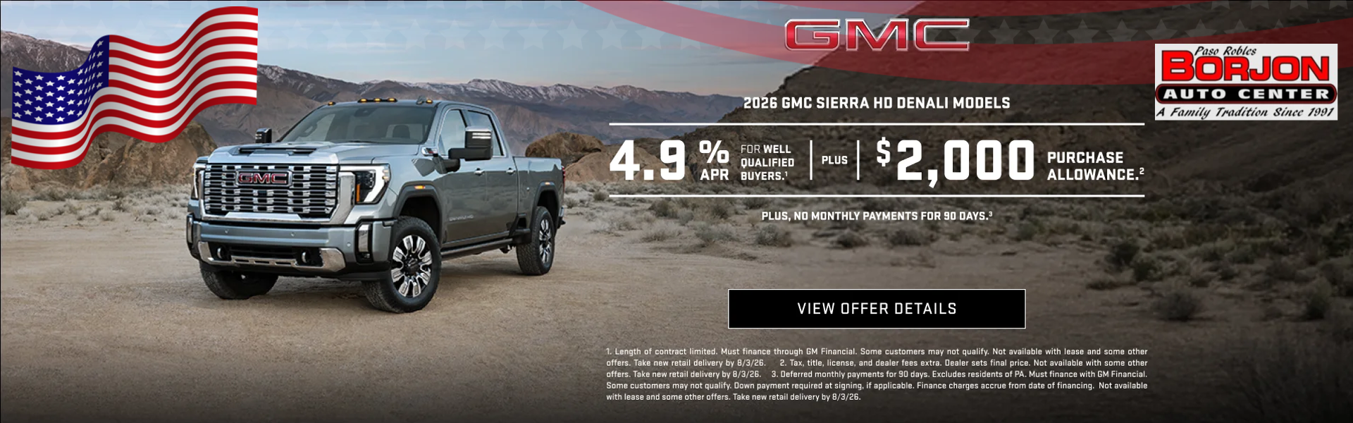 4.9% APR for well-qualified buyers.1Plus, $2,000 PURCHASE AL