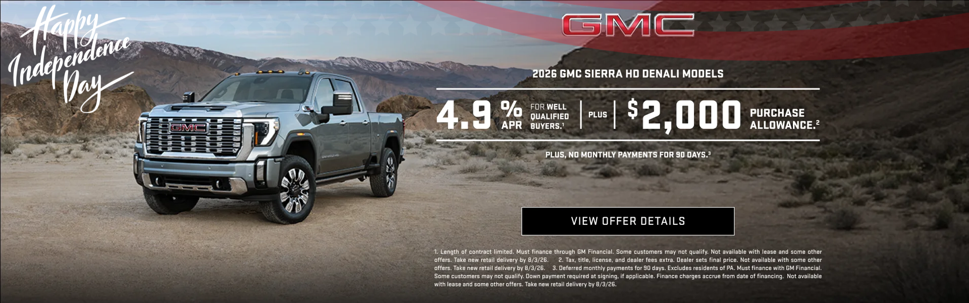 4.9% APR for well-qualified buyers.1Plus, $2,000 PURCHASE AL