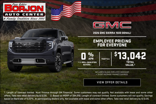 EMPLOYEE PRICING FOR EVERYONE0% APR for well-qualified buyer