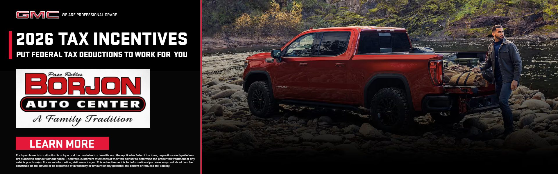 Learn More About Tax Deductions from Borjon GMC