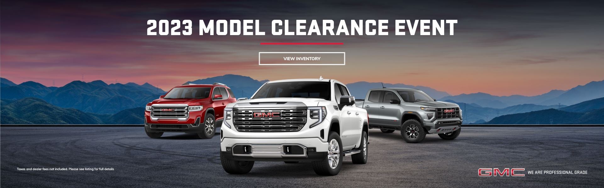 2023 Model Clearance