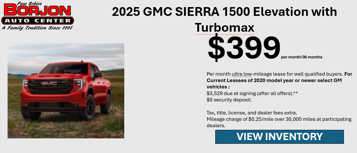 2025 GMC Sierra