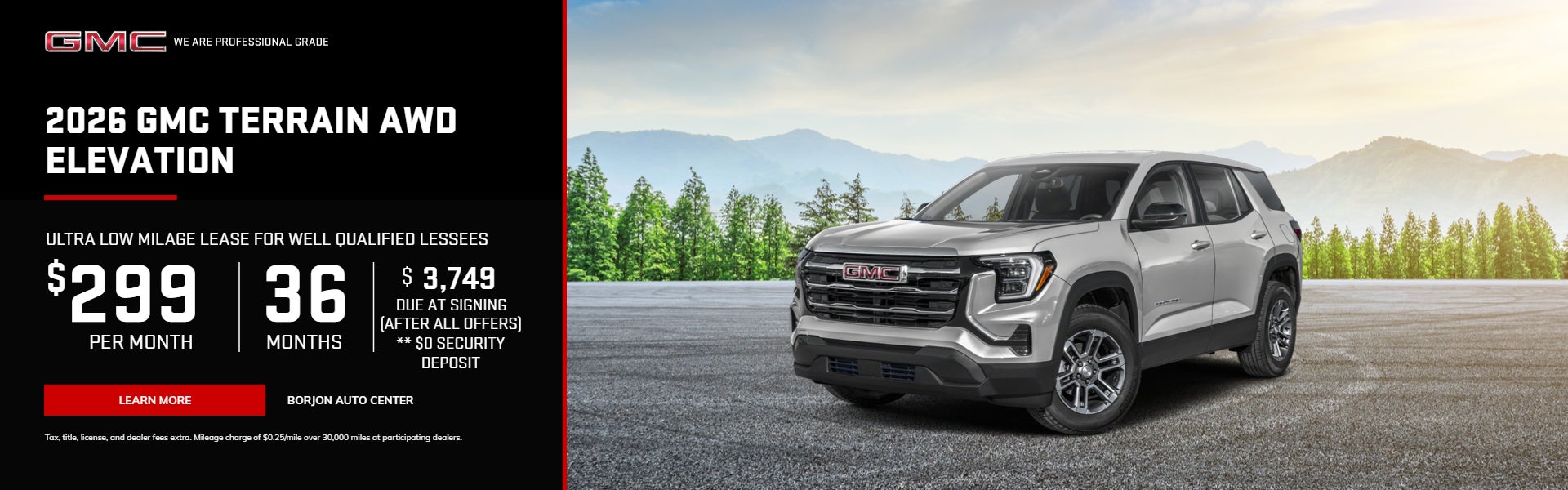 2026 GMC Terrain