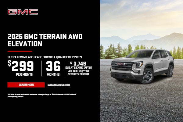 2026 GMC Terrain