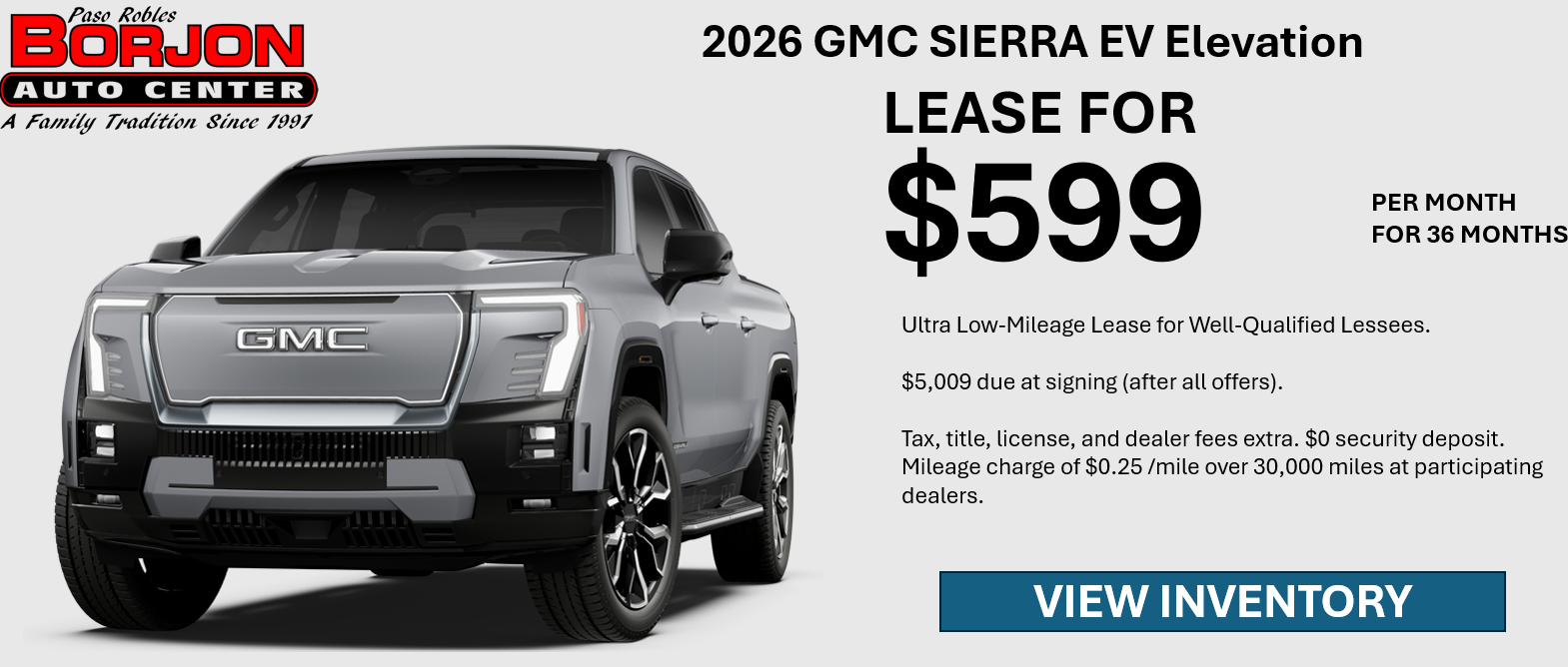 2026 GMC Sierra EV Elevation